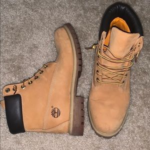 Timberlands tan 10.5